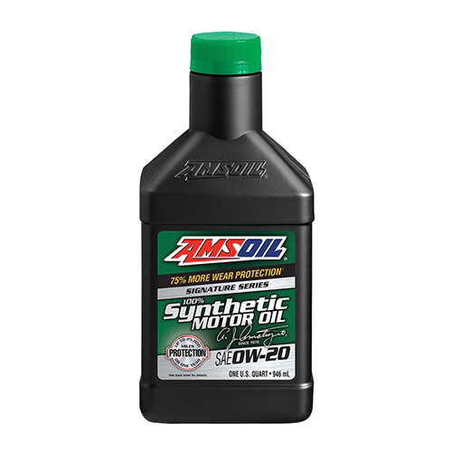 AMSOIL Signature Series 0W20 Synthetic Motor