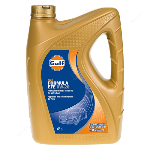 Gulf Formula EFE 0w-20 Fully Synthetic Engine Oil 