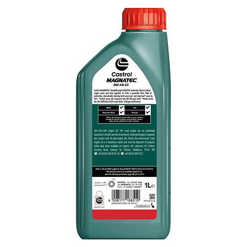 Castrol MAGNATEC 5W-40 5W40 C3 Fully Synthetic Engine Oil 